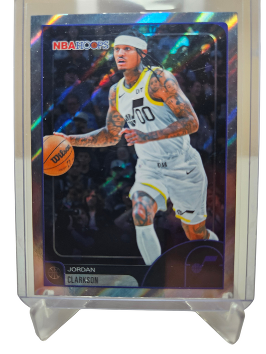 2025-26 Topps Hoops #192 Jordan Clarkson Rainbow Foil