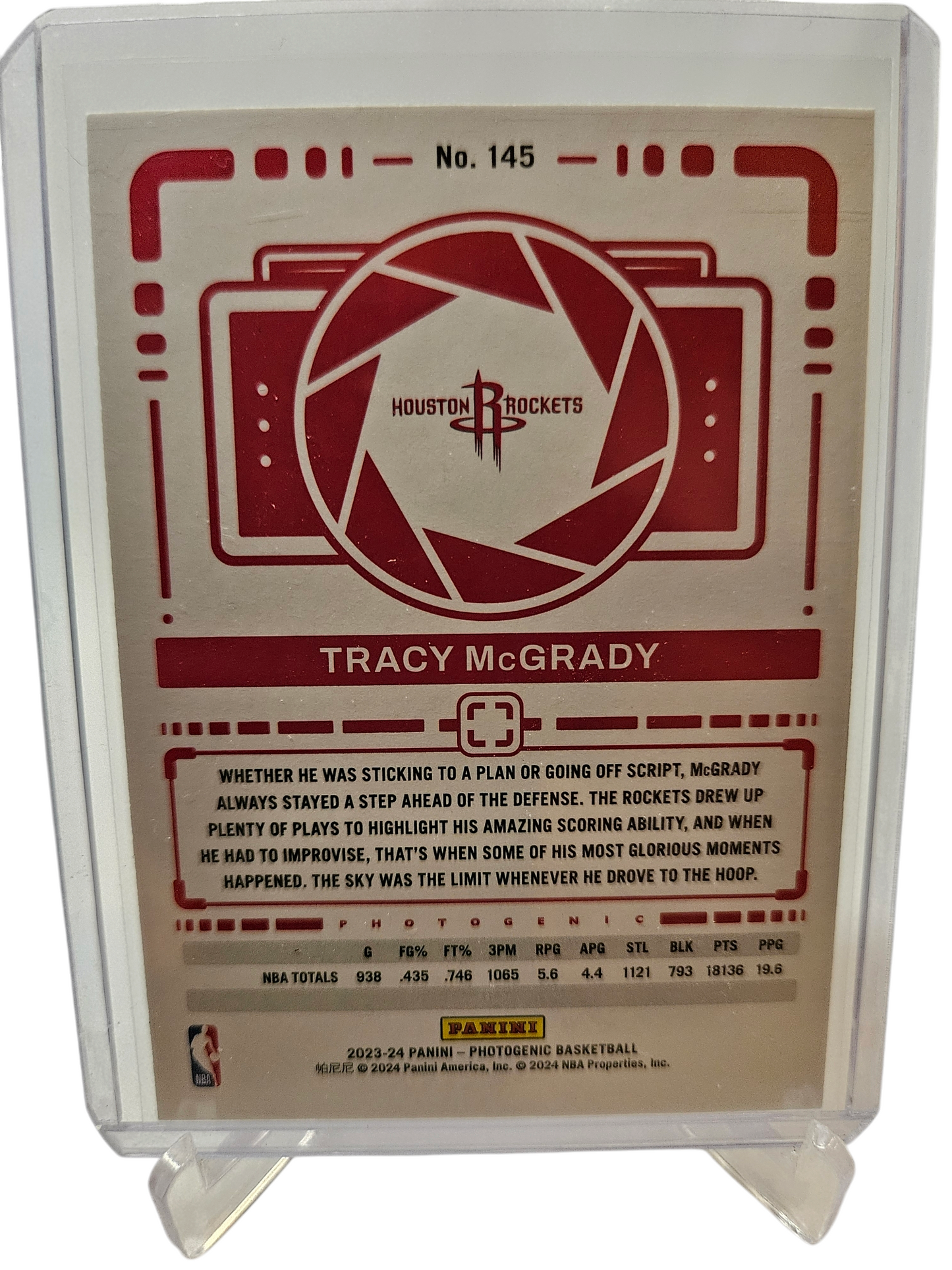 2023-24 Panini Photogenic #145 Tracy McGrady