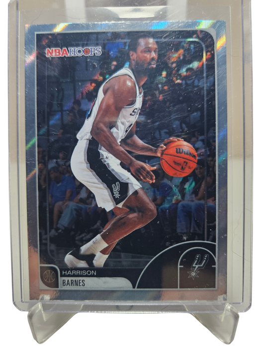 2025-26 Topps Hoops #145 Harrison Barnes Rainbow Foil