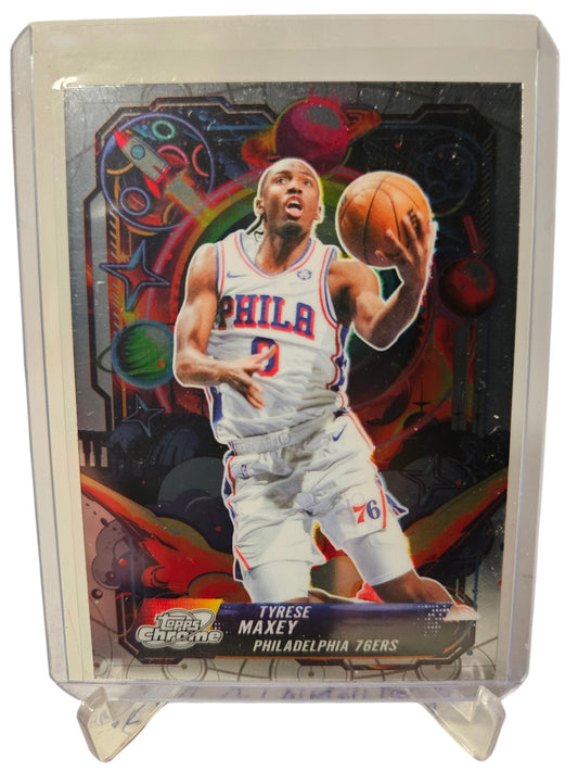 2025 Topps Cosmic #PRP-9 Tyrese Maxey Propulsion