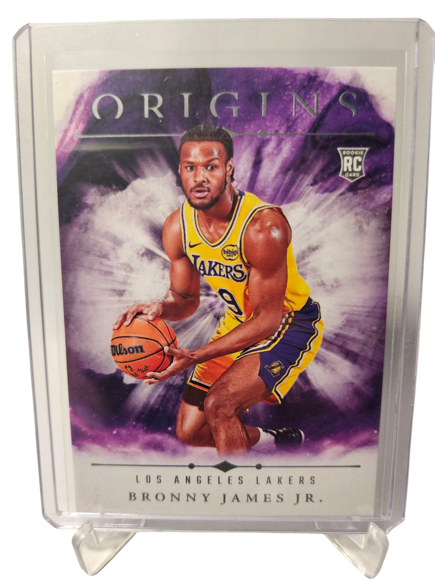 2024-25 Panini Origins #98 Bronny James JR Rookie Card