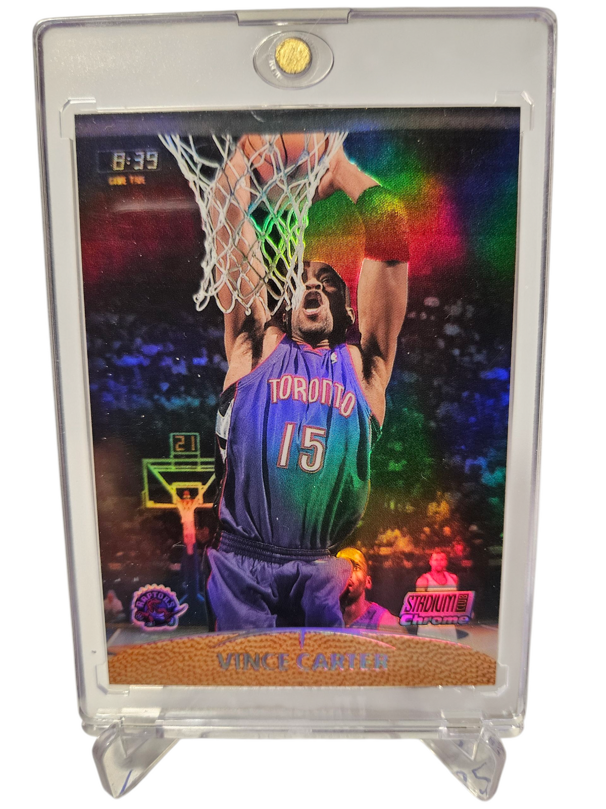 1999-2000 Topps Chrome #SCC3 Vince Carter Stadium Club Chrome Refractor