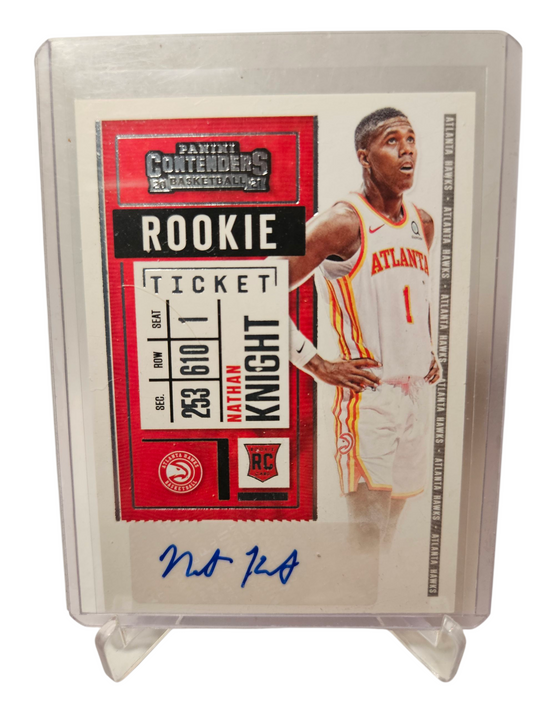 2020-21 Contenders #160 Nathan Knight Rookie Ticket Autograph