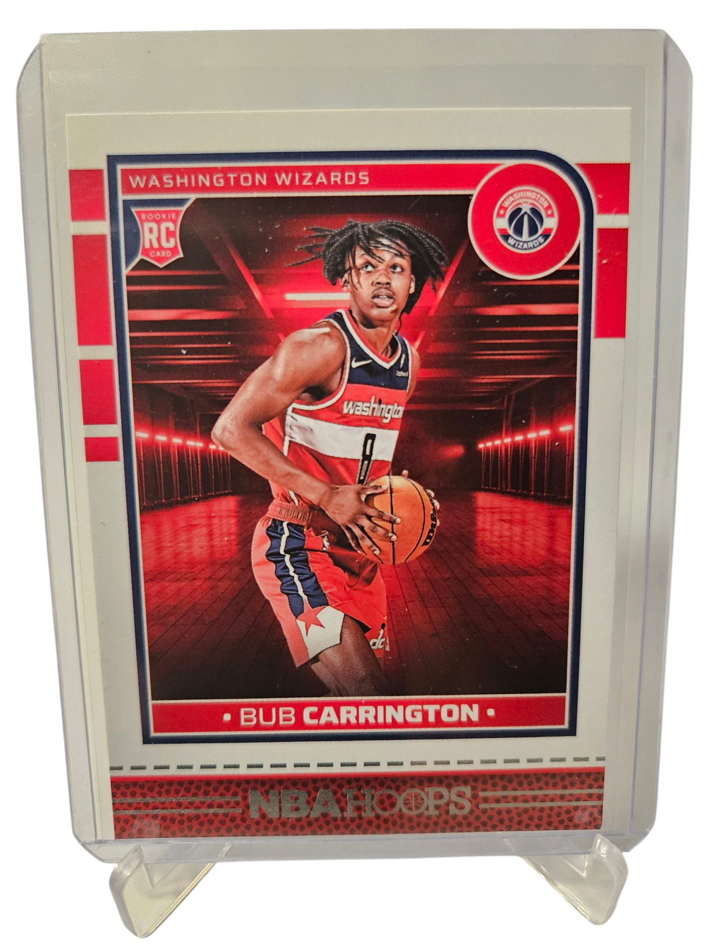 2024-25 Panini Hoops #244 Bub Carington Rookie Card