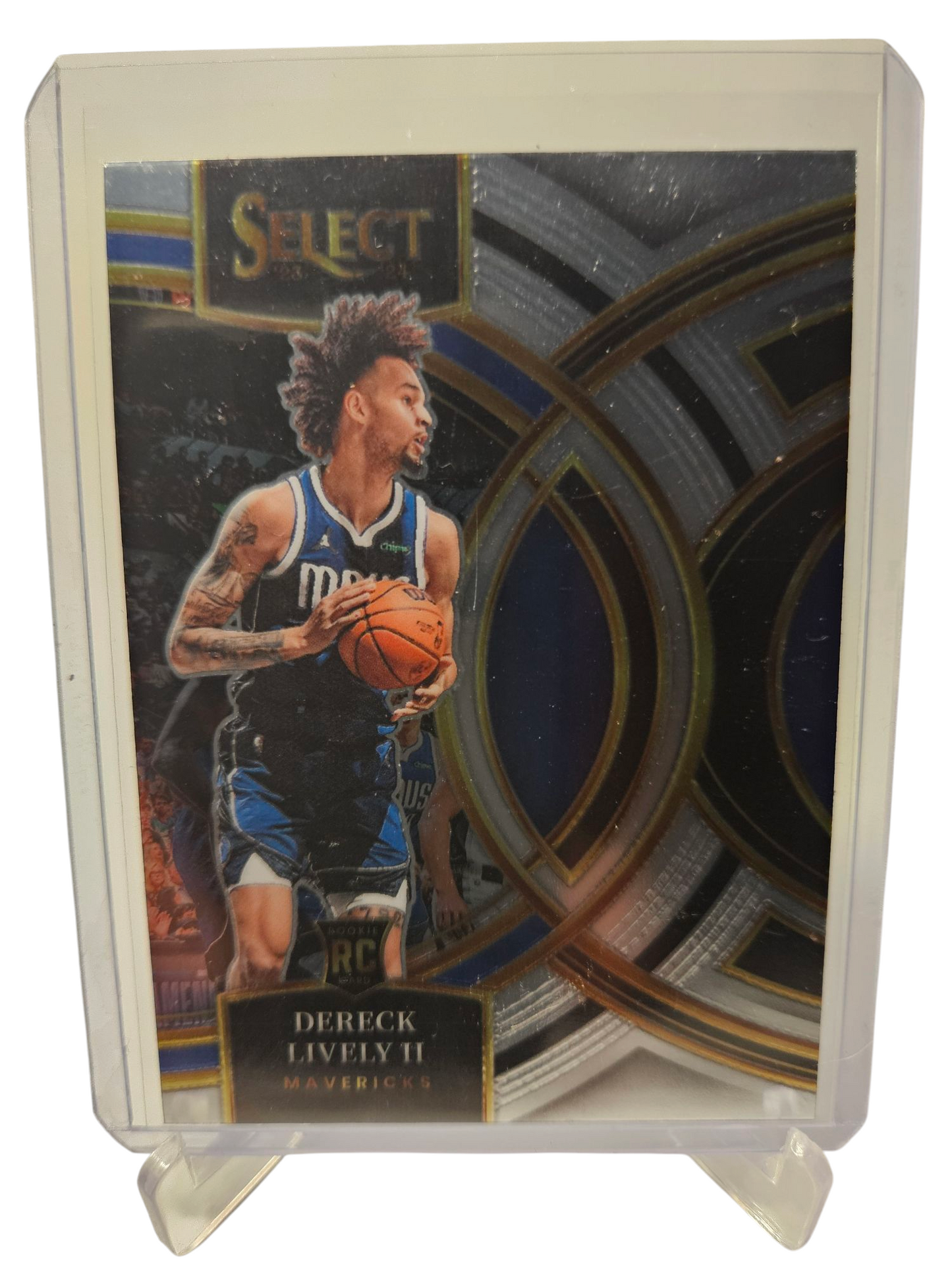 2023-24 Panini Select #111 Dereck Lively II Rookie Card Premier Level