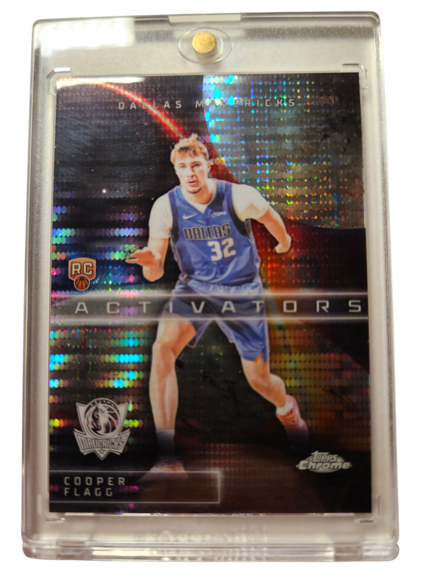 2025 Topps Chrome #AC-12 Cooper Flag Rookie Card Activators Pulsar