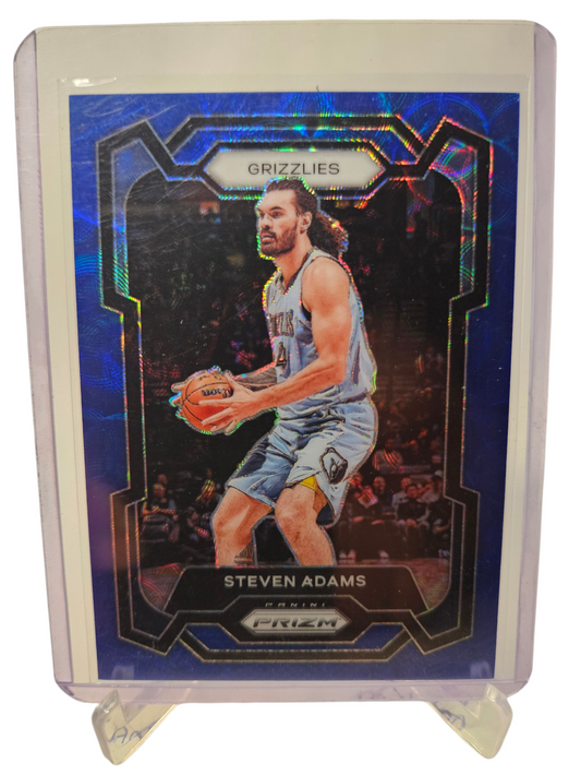 2023-24 Panini Prizm #205 Steven Adams Blue Scope Prizm 49/49