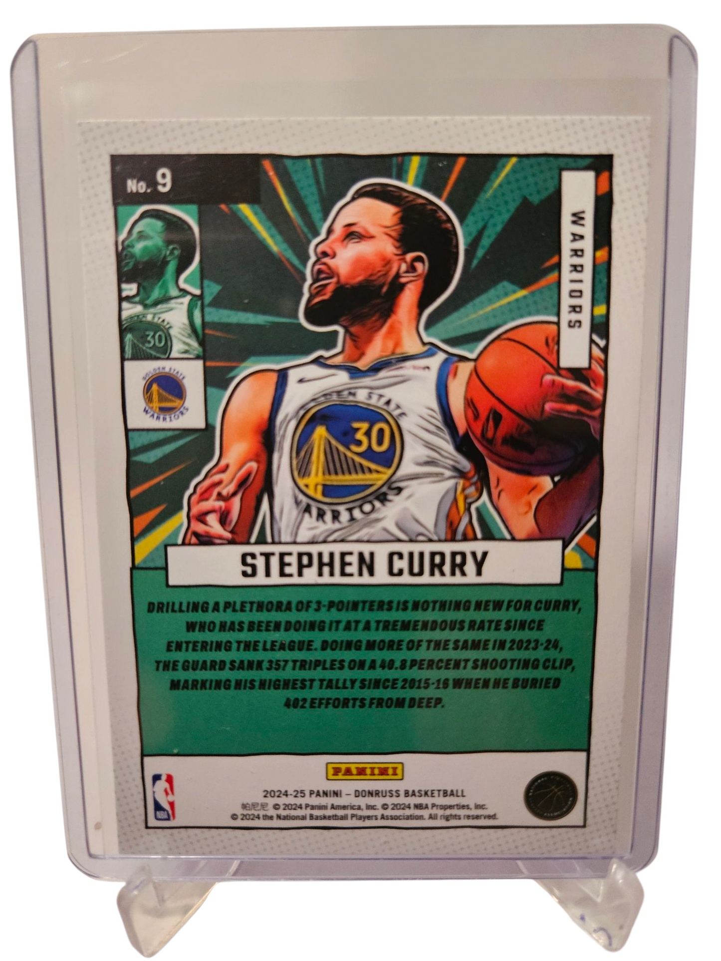 2024-25 Panini Donruss #9 Stephen Curry Net Marvels