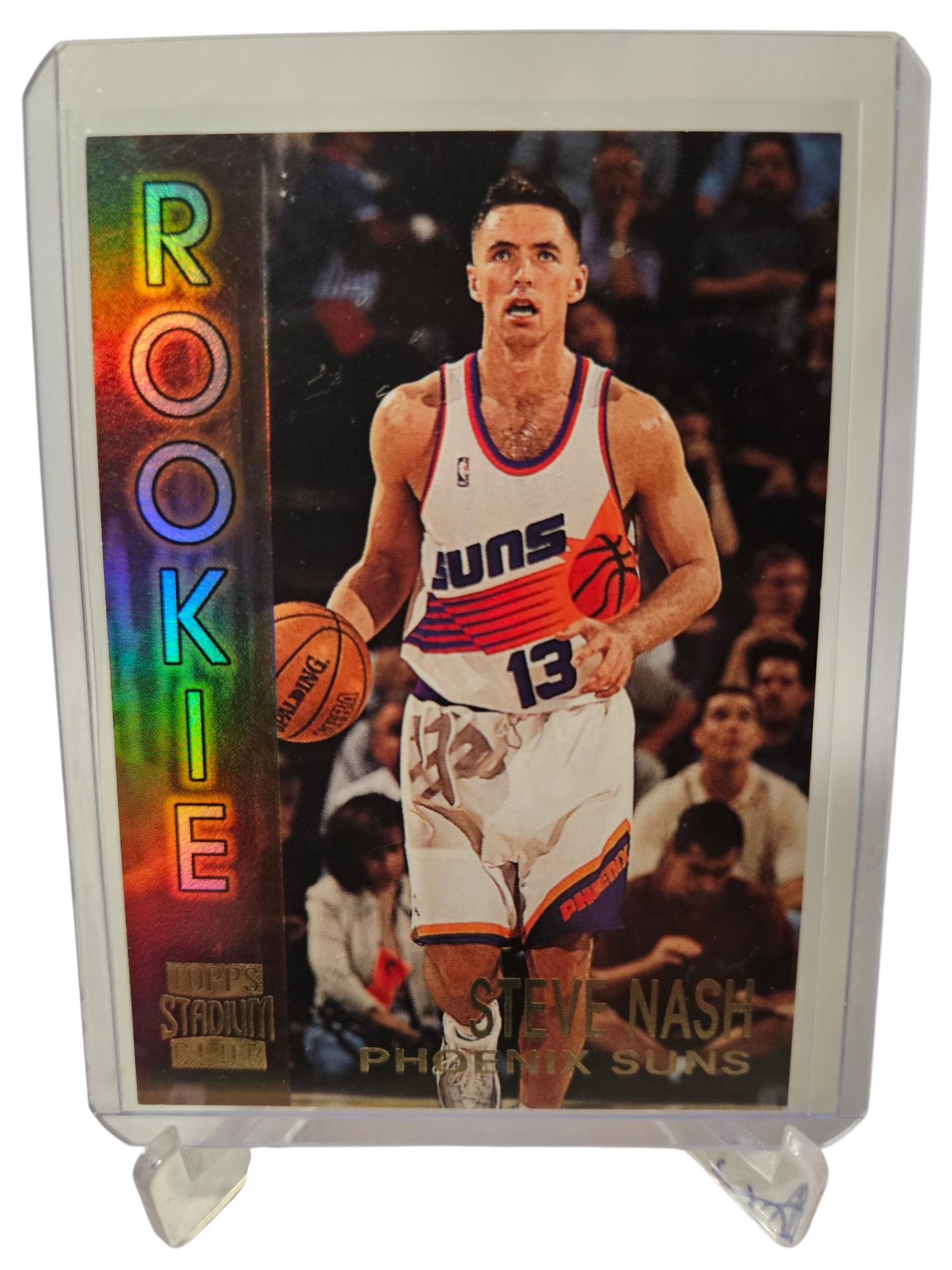 1996 Topps Stadium Club #R12 Steve Nash Rookie Card