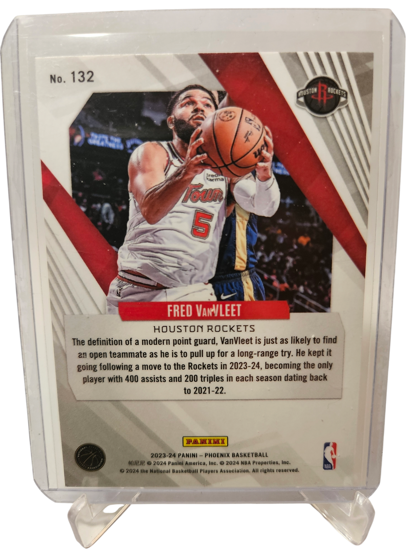 2023-24 Panini Phoenix #132 Fred VanVleet Silver Holo