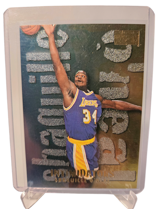 1997 Skybox Premium #15 of 20 Shaquille O'Neal Intimidators