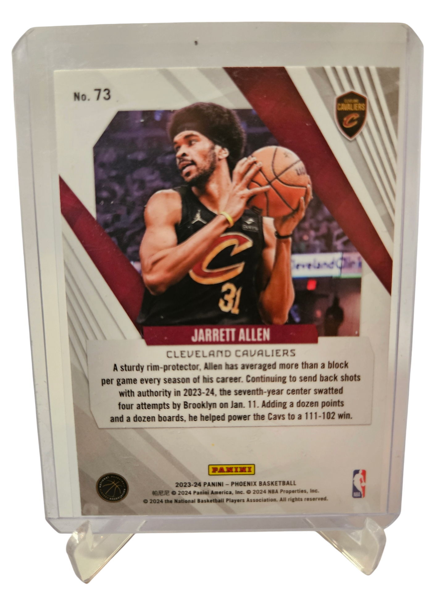 2023-24 Panini Phoenix #73 Jarrett Allen Silver