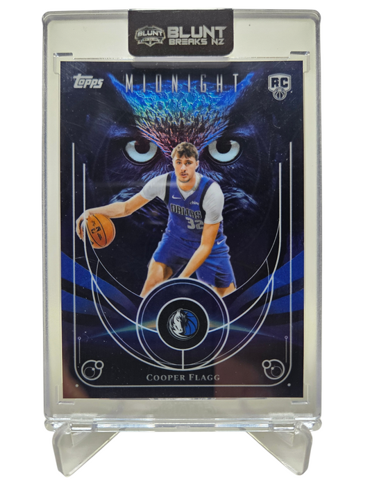 2025-26 Topps Midnight #NO-16 Cooper Flag Rookie Card Night Owls SSP