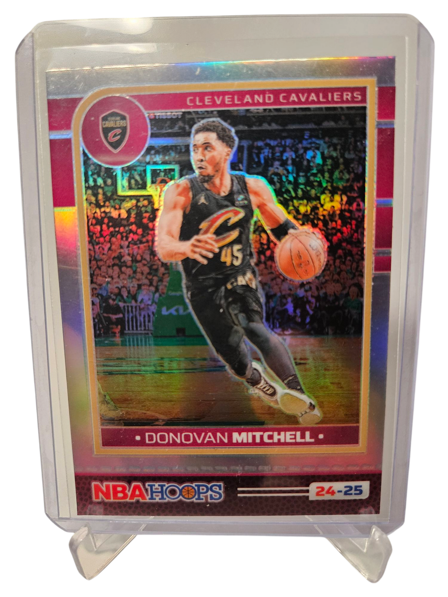 2024-25 Panini Hoops #211 Donovan Mitchell Silver Holo